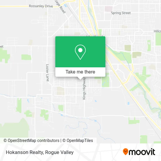 Hokanson Realty map