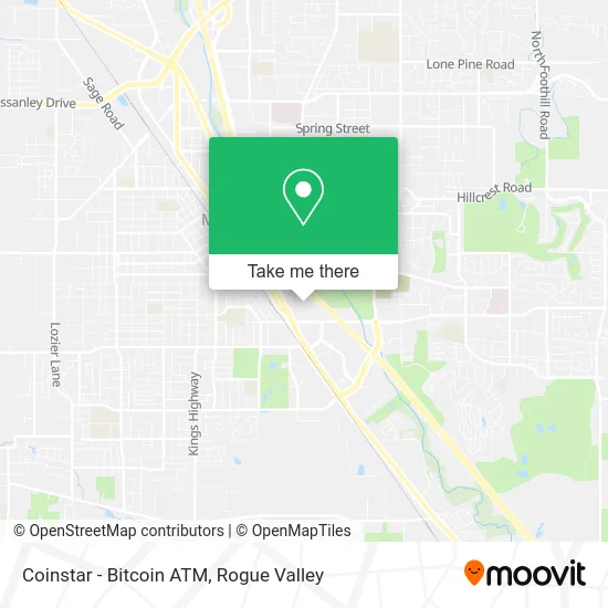 Coinstar - Bitcoin ATM map