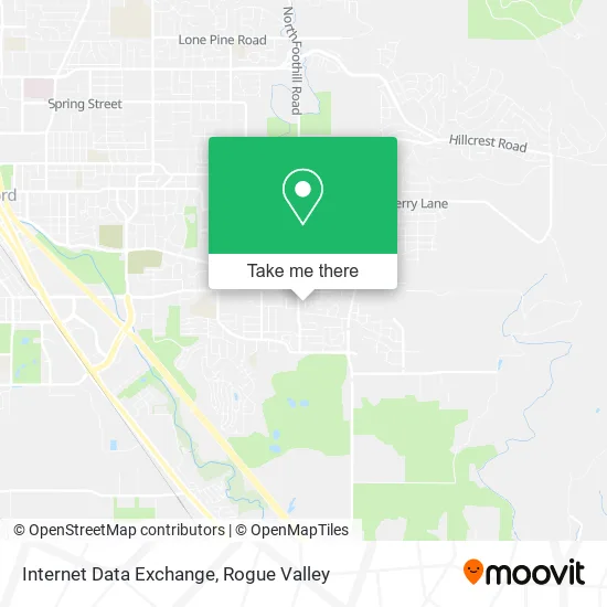 Mapa de Internet Data Exchange