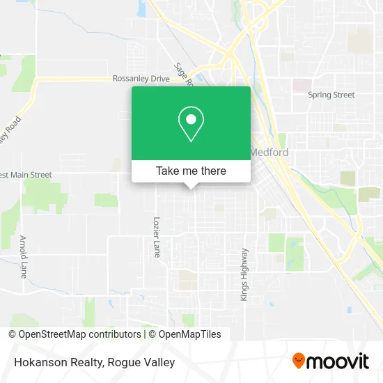 Hokanson Realty map