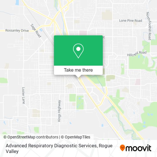 Mapa de Advanced Respiratory Diagnostic Services