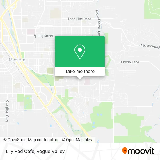 Mapa de Lily Pad Cafe