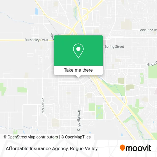 Affordable Insurance Agency map