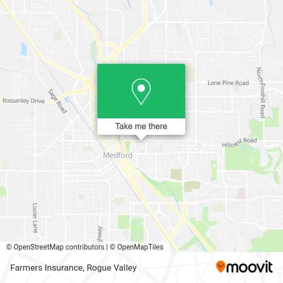 Farmers Insurance map
