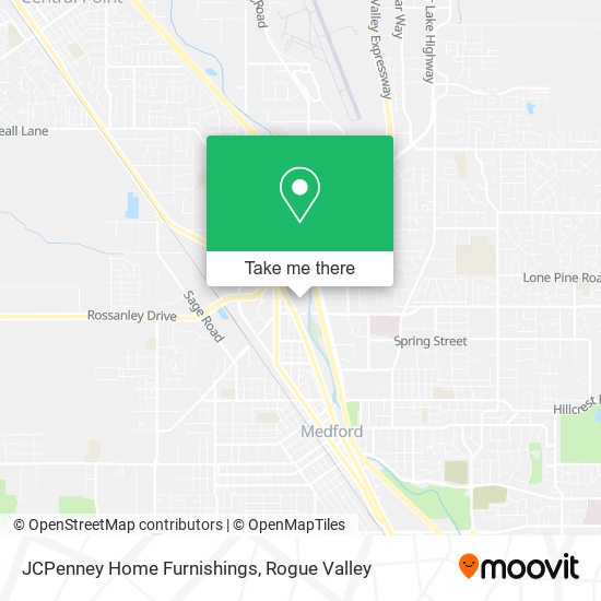 Mapa de JCPenney Home Furnishings