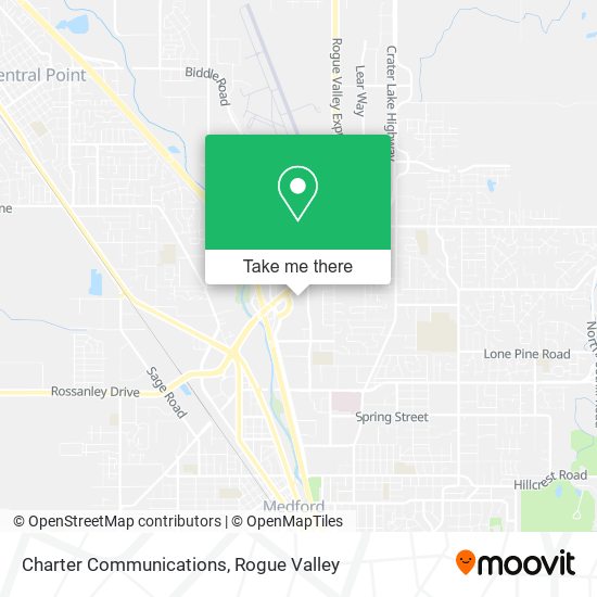 Charter Communications map