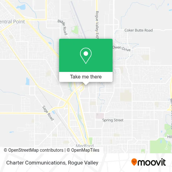 Charter Communications map