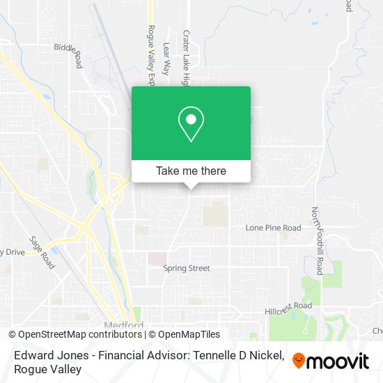 Edward Jones - Financial Advisor: Tennelle D Nickel map