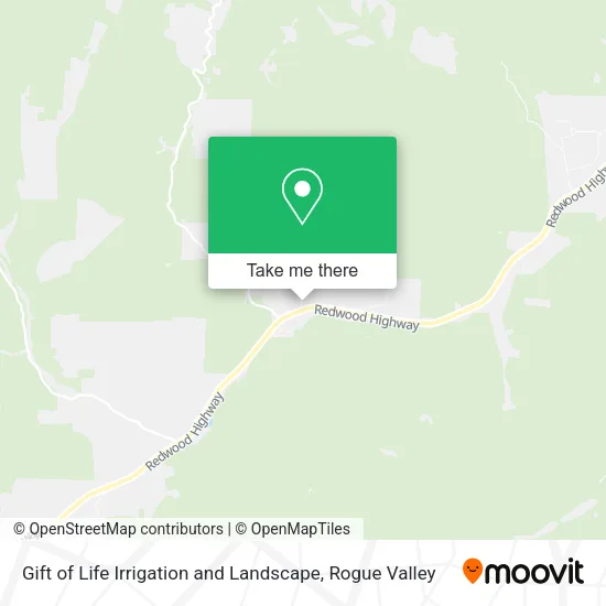 Gift of Life Irrigation and Landscape map