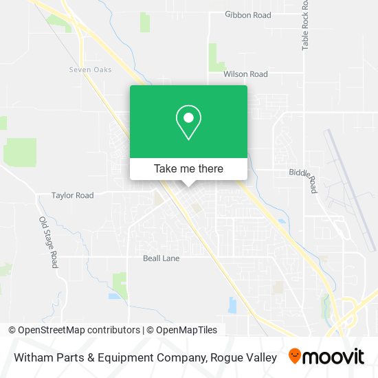 Mapa de Witham Parts & Equipment Company