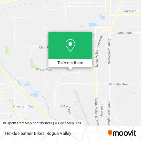 Hinkle Feather Bikes map