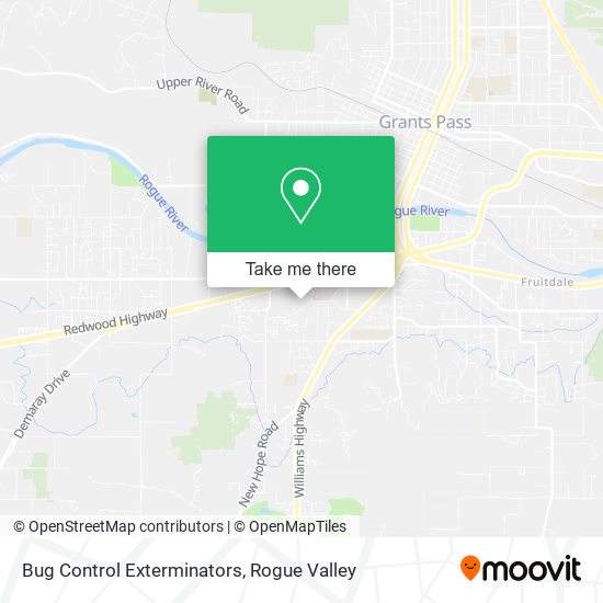 Mapa de Bug Control Exterminators