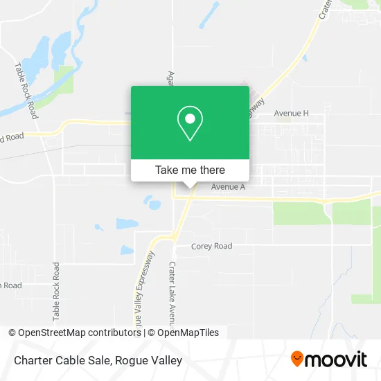 Charter Cable Sale map