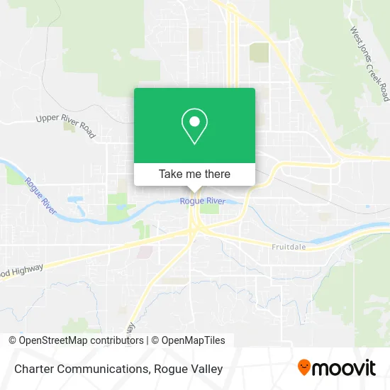 Charter Communications map