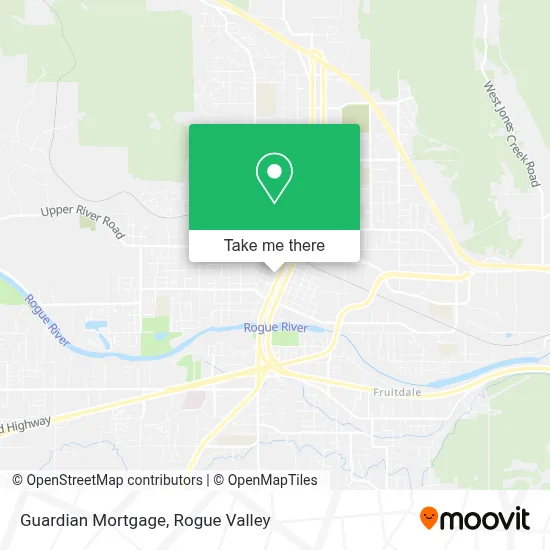 Guardian Mortgage map