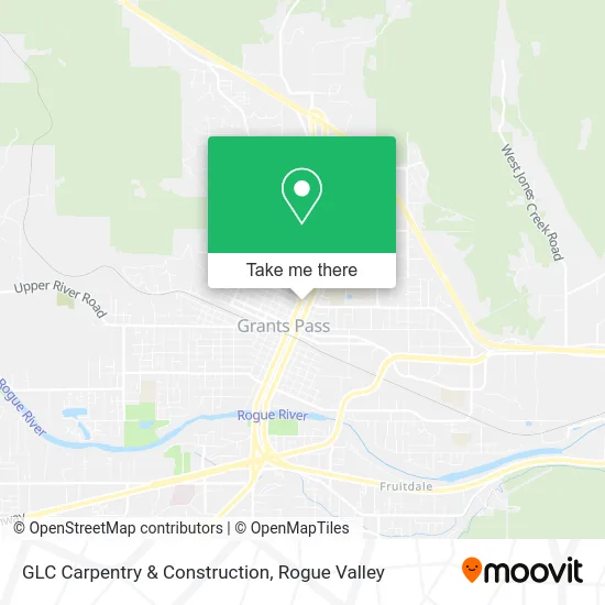 GLC Carpentry & Construction map