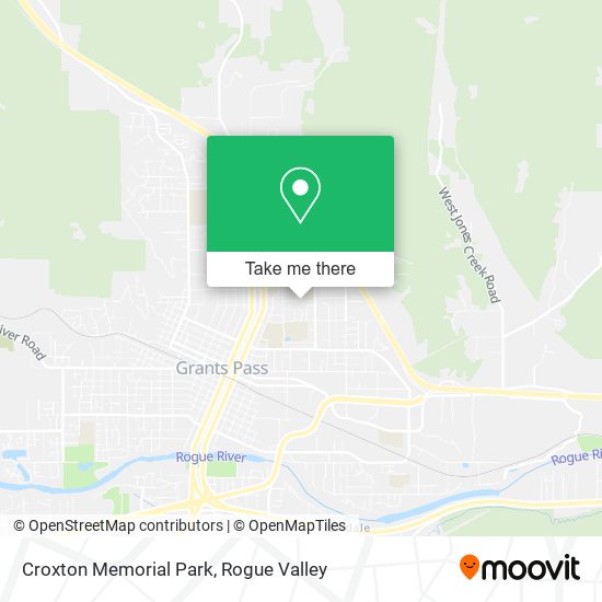Mapa de Croxton Memorial Park