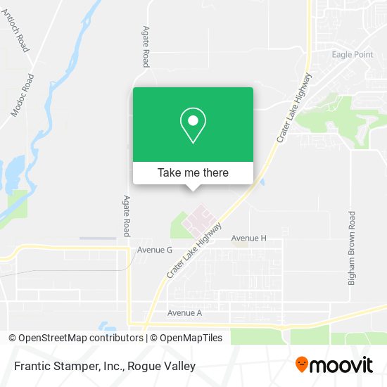 Frantic Stamper, Inc. map