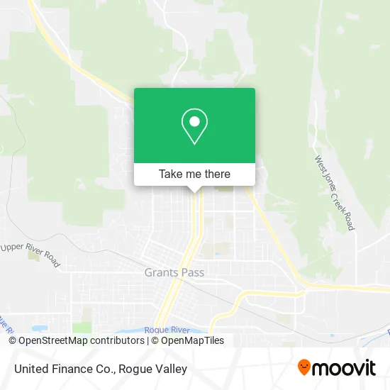 Mapa de United Finance Co.