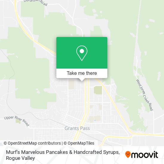 Mapa de Murf's Marvelous Pancakes & Handcrafted Syrups