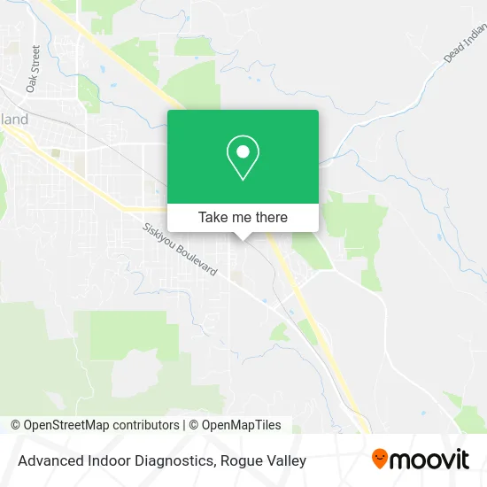 Mapa de Advanced Indoor Diagnostics