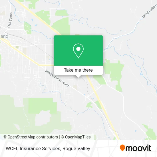 WCFL Insurance Services map