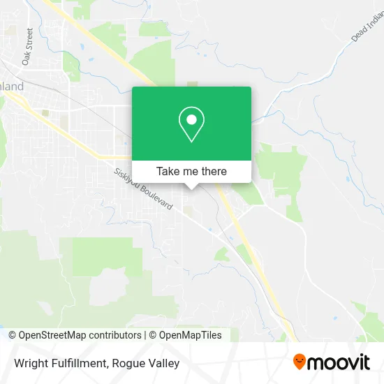 Wright Fulfillment map