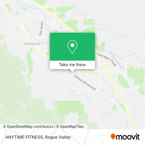 ANYTIME FITNESS map