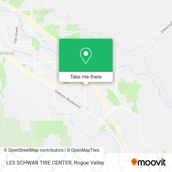 Mapa de LES SCHWAB TIRE CENTER