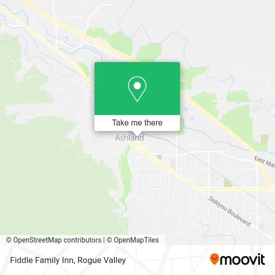Mapa de Fiddle Family Inn