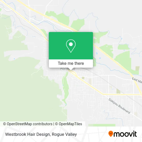 Mapa de Westbrook Hair Design