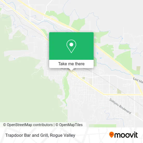 Mapa de Trapdoor Bar and Grill