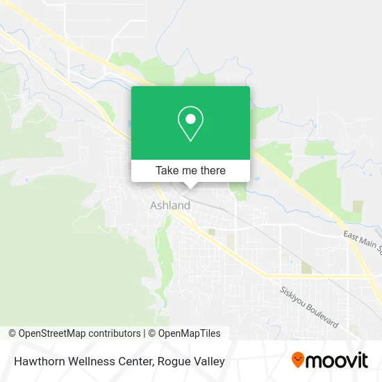 Hawthorn Wellness Center map