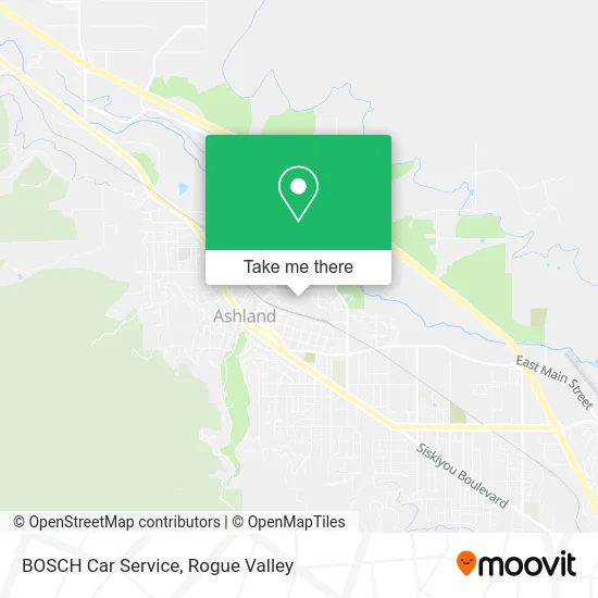 BOSCH Car Service map