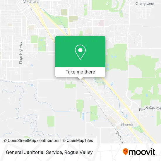 Mapa de General Janitorial Service