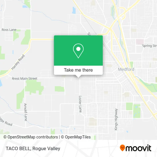 TACO BELL map