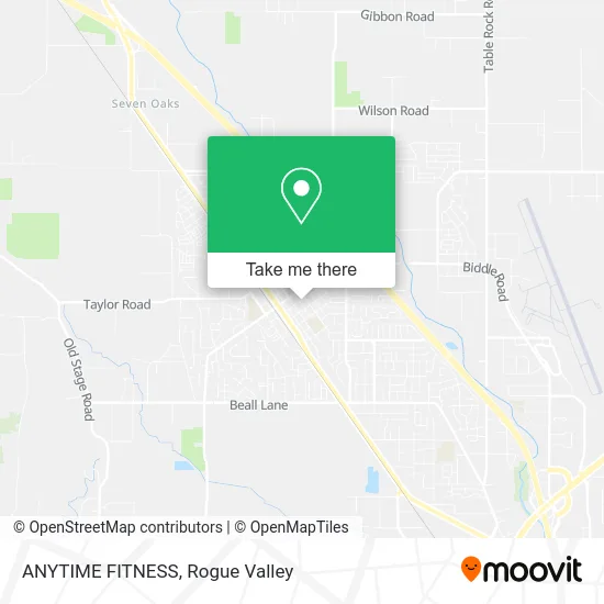 Mapa de ANYTIME FITNESS