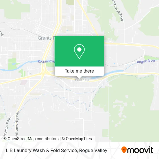 Mapa de L B Laundry Wash & Fold Service