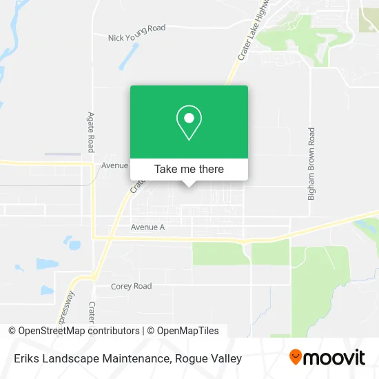 Eriks Landscape Maintenance map