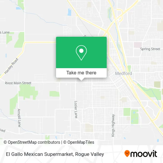 El Gallo Mexican Supermarket map