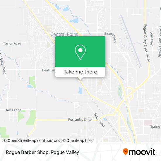 Rogue Barber Shop map
