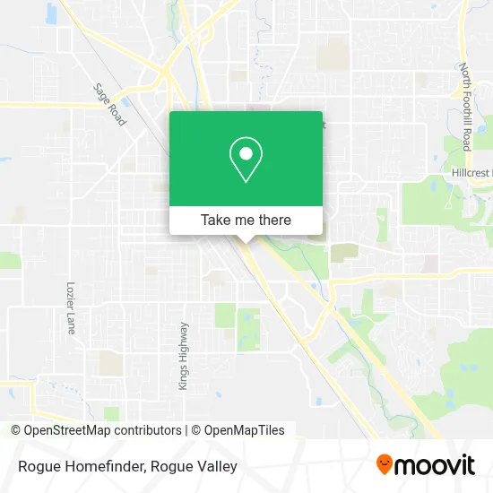 Rogue Homefinder map