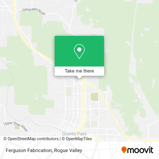 Ferguson Fabrication map