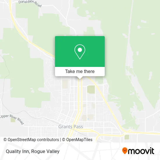 Quality Inn map