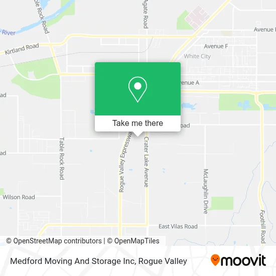 Medford Moving And Storage Inc map