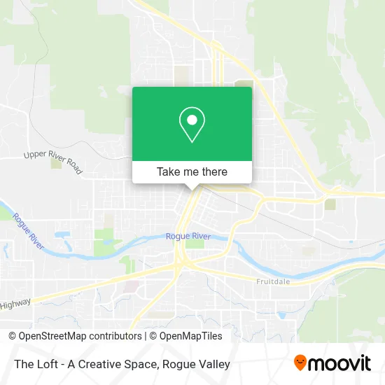 The Loft - A Creative Space map