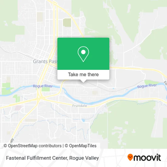 Fastenal Fulfillment Center map