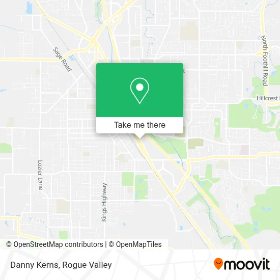 Danny Kerns map