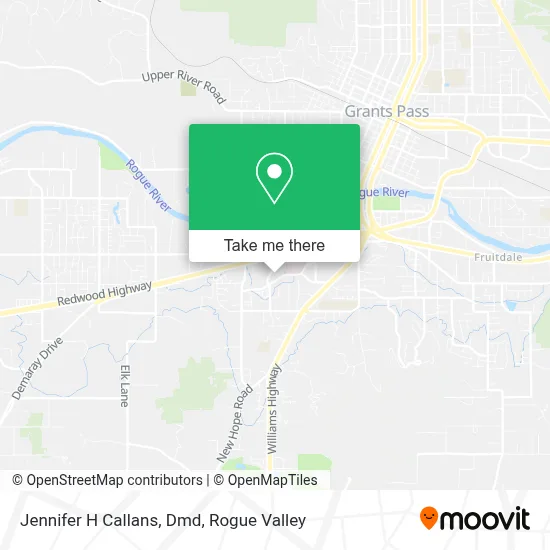 Jennifer H Callans, Dmd map