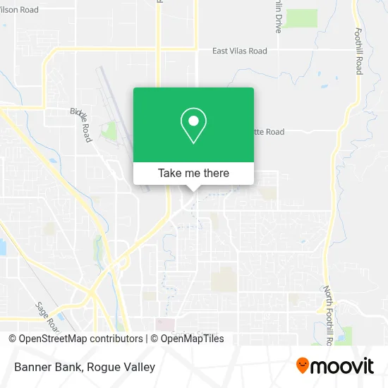 Banner Bank map